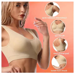 Pack Of 3 Imported Soft Cotton Non Paded Hot Bra Brief Brassire Blouse Brazzire For Girls Women Ladies